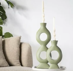 By Boo Kandelaar Torch groot - groen