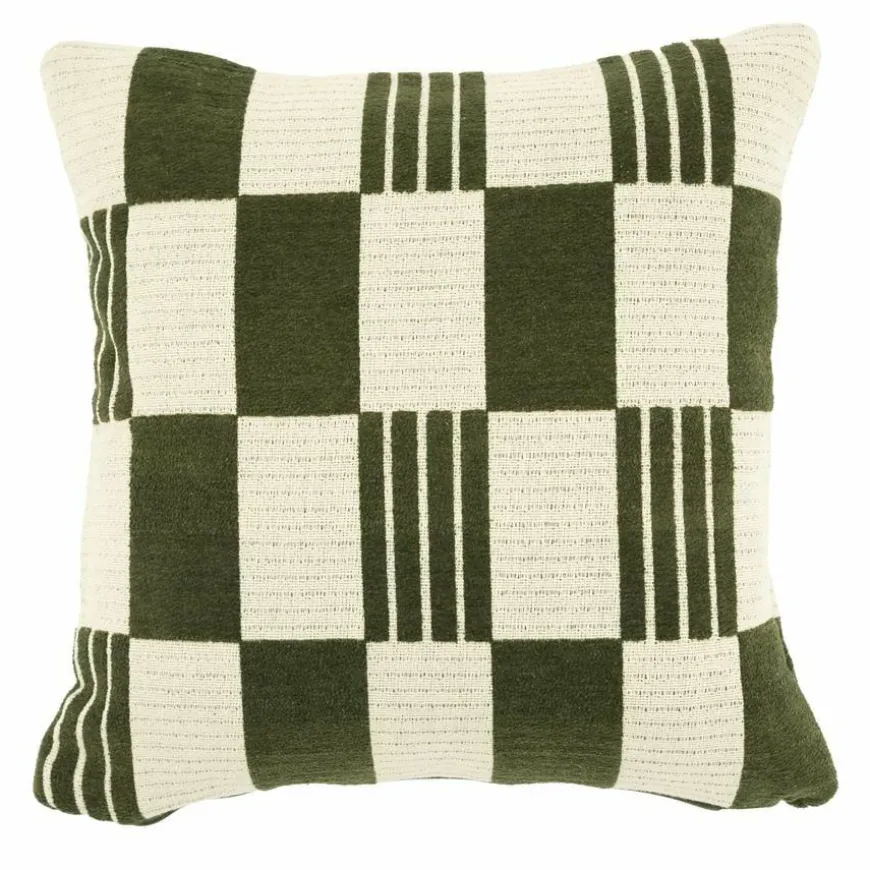 By Boo Kussen Twist 45x45 cm – groen
