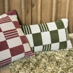 By Boo Kussen Twist 35x55 cm – groen