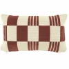 By Boo Kussen Twist 35x55 cm - burgundy