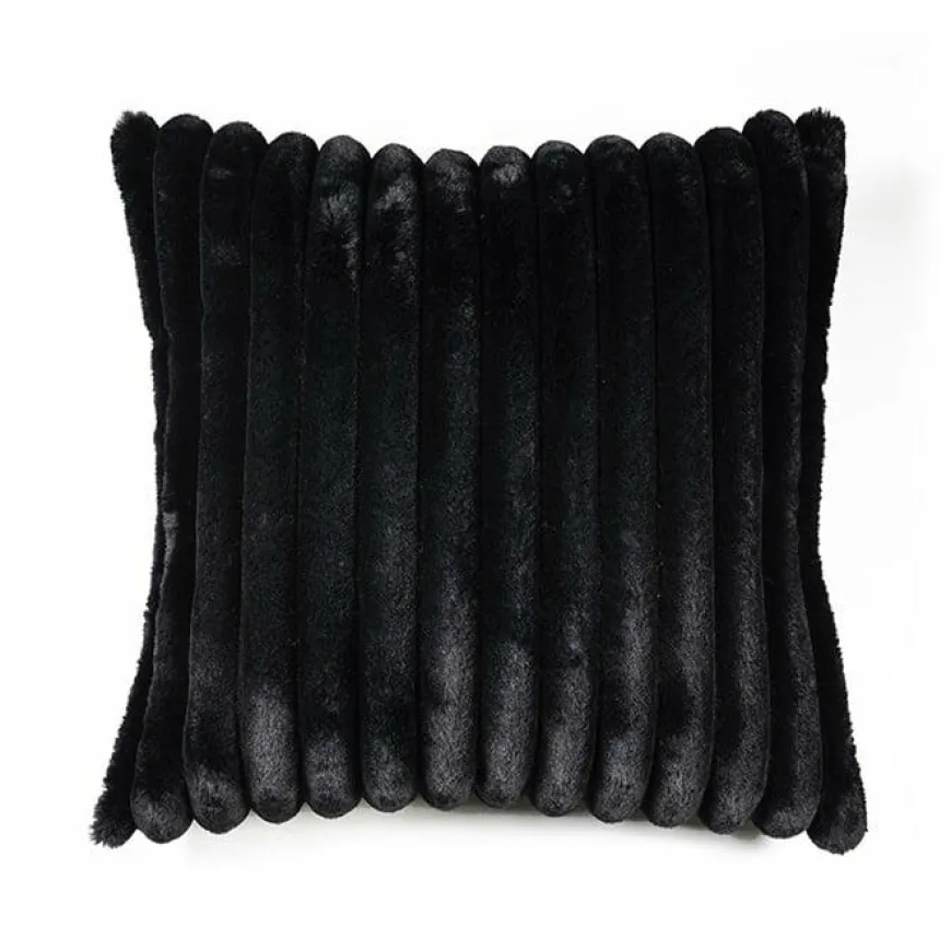 By Boo Kussen Wuzzy 50x50 cm zwart