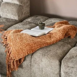 By Boo Plaid Hyde - terracotta