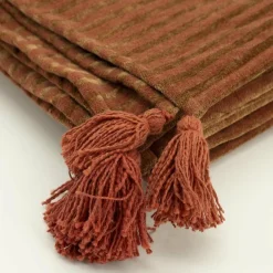 By Boo Plaid Sirun - terracotta