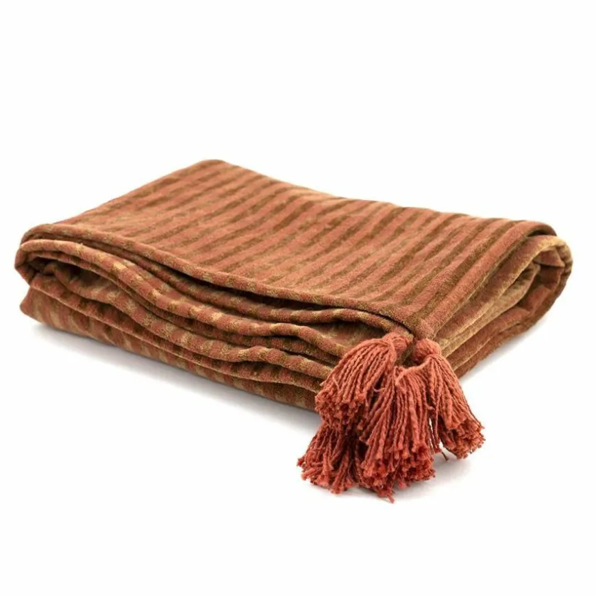 By Boo Plaid Sirun - terracotta