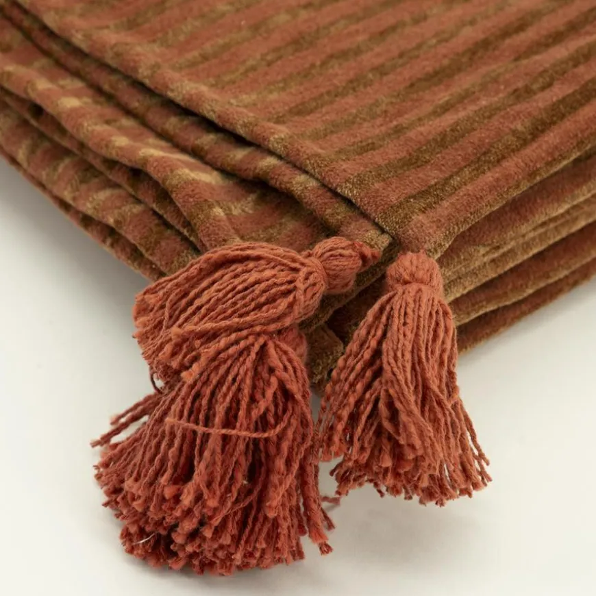 By Boo Plaid Sirun - terracotta