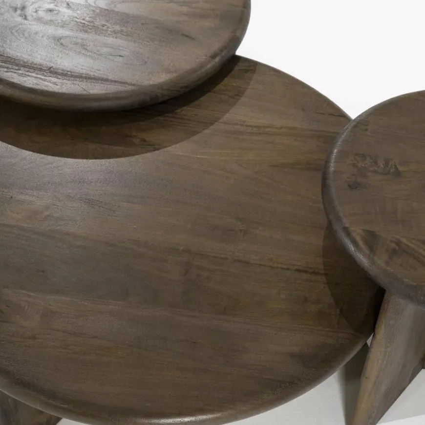 By Boo Salontafel Leoti medium – bruin