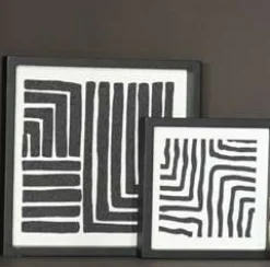 By Boo Schilderij Triq set of 2