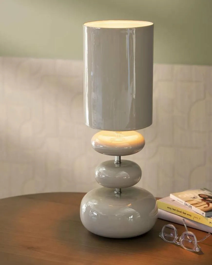 By Boo Tafellamp Orbs - beige
