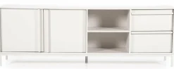 By Boo TV meubel Boaz 180 cm – 2 deuren, 2 lades en 2 open vakken