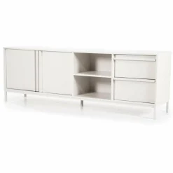 By Boo TV meubel Boaz 180 cm – 2 deuren, 2 lades en 2 open vakken