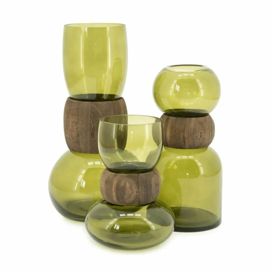 By Boo Vaas Verra medium - groen