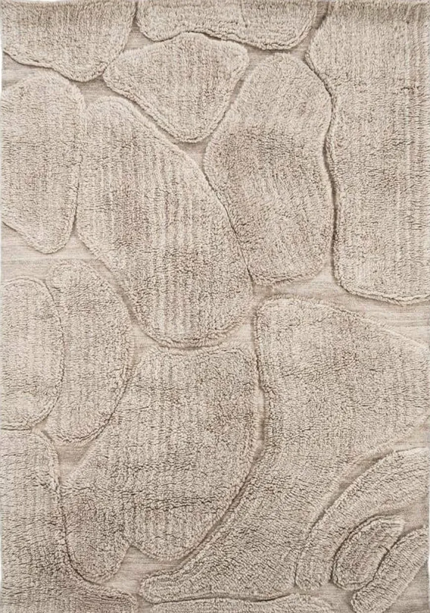 By Boo Vloerkleed Kala 160x230 cm - taupe