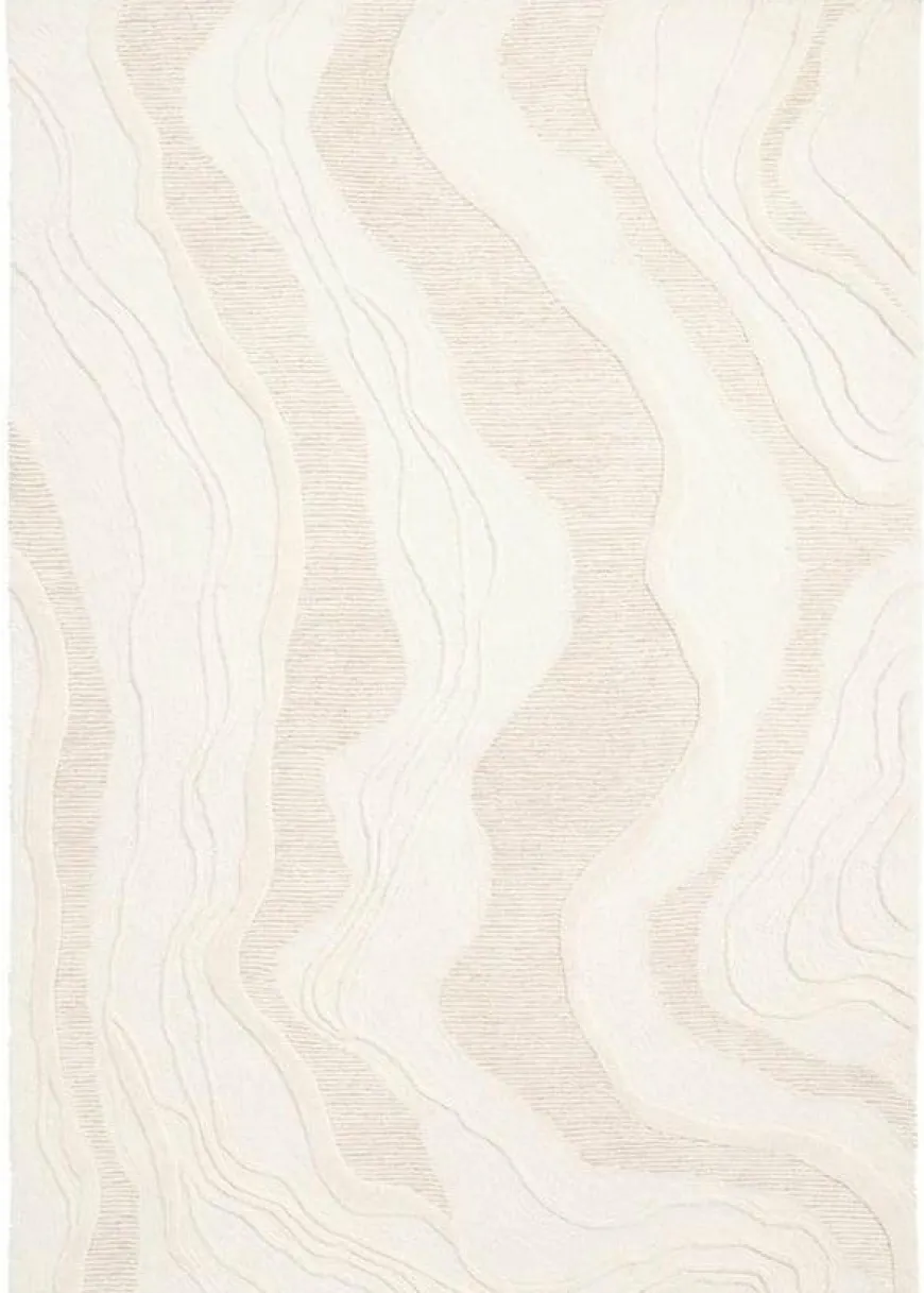 By Boo Vloerkleed Soil 160x230 cm - off white