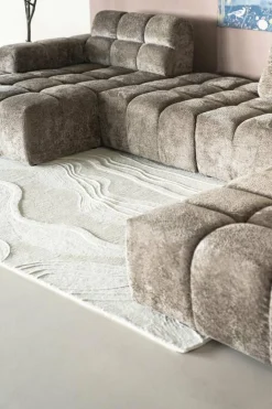By Boo Vloerkleed Soil 190x290 cm - off white
