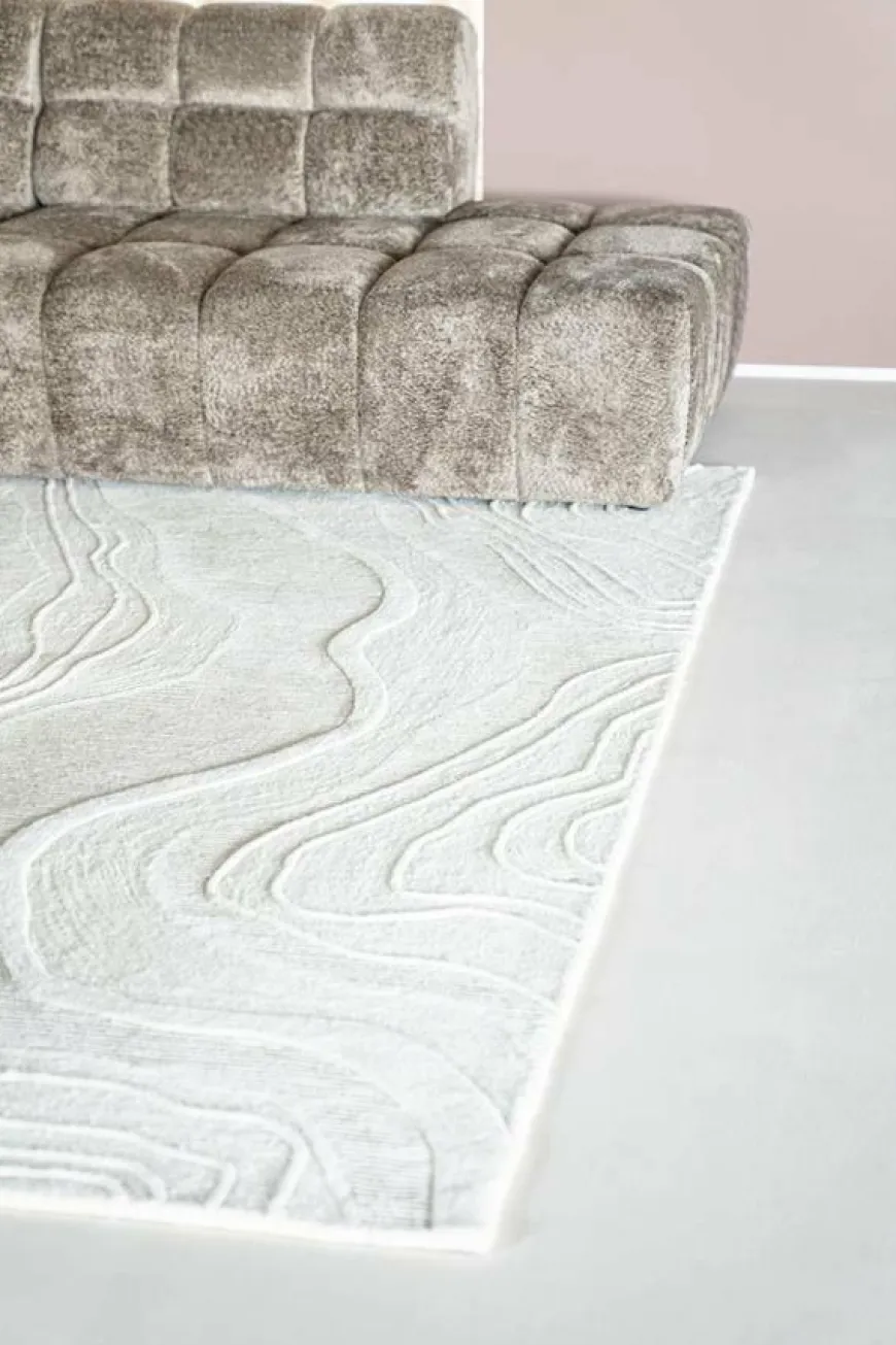 By Boo Vloerkleed Soil 190x290 cm - off white