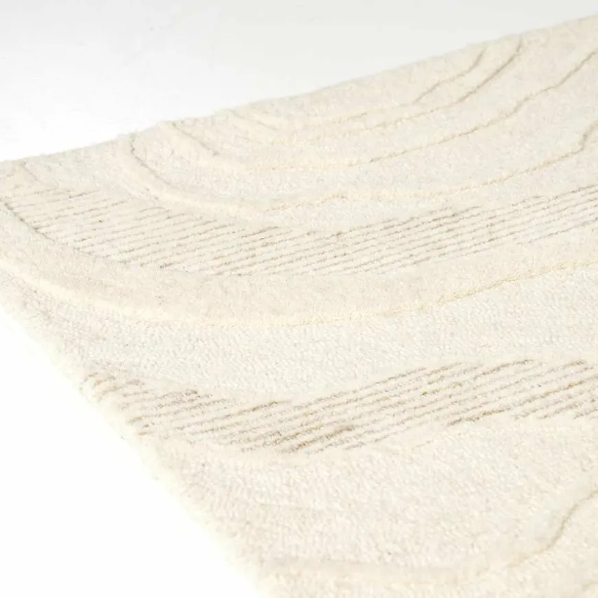 By Boo Vloerkleed Soil 190x290 cm - off white