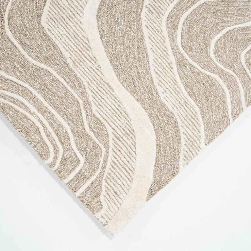 By Boo Vloerkleed Soil 160x230 cm - beige