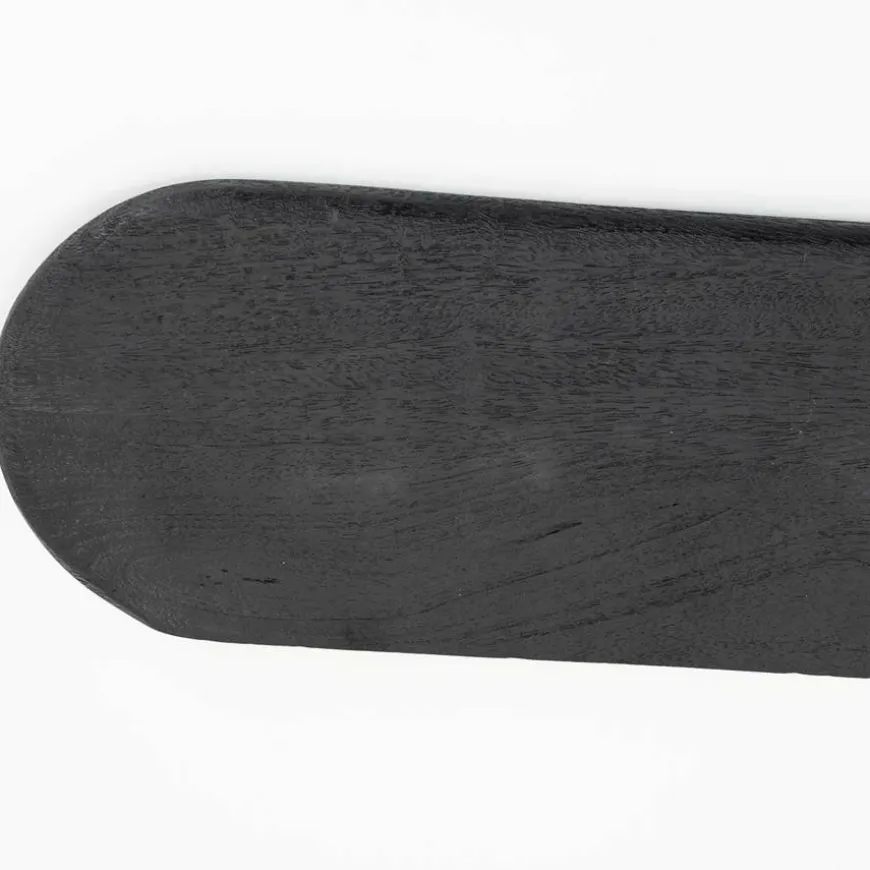 By Boo Wandplank Tre 2 mango 69 cm – zwart