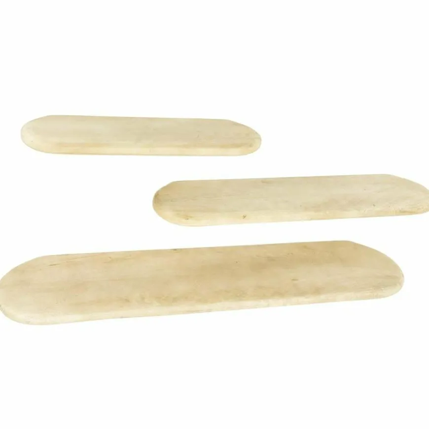By Boo Wandplank Tre 3 mango 100 cm – naturel