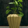 Candellana Bloempot beton Rack 13 cm Goud