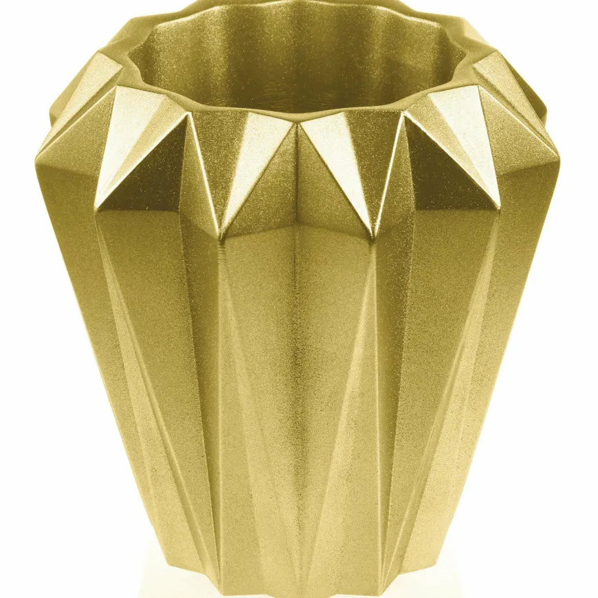 Candellana Bloempot beton Rack 13 cm Goud