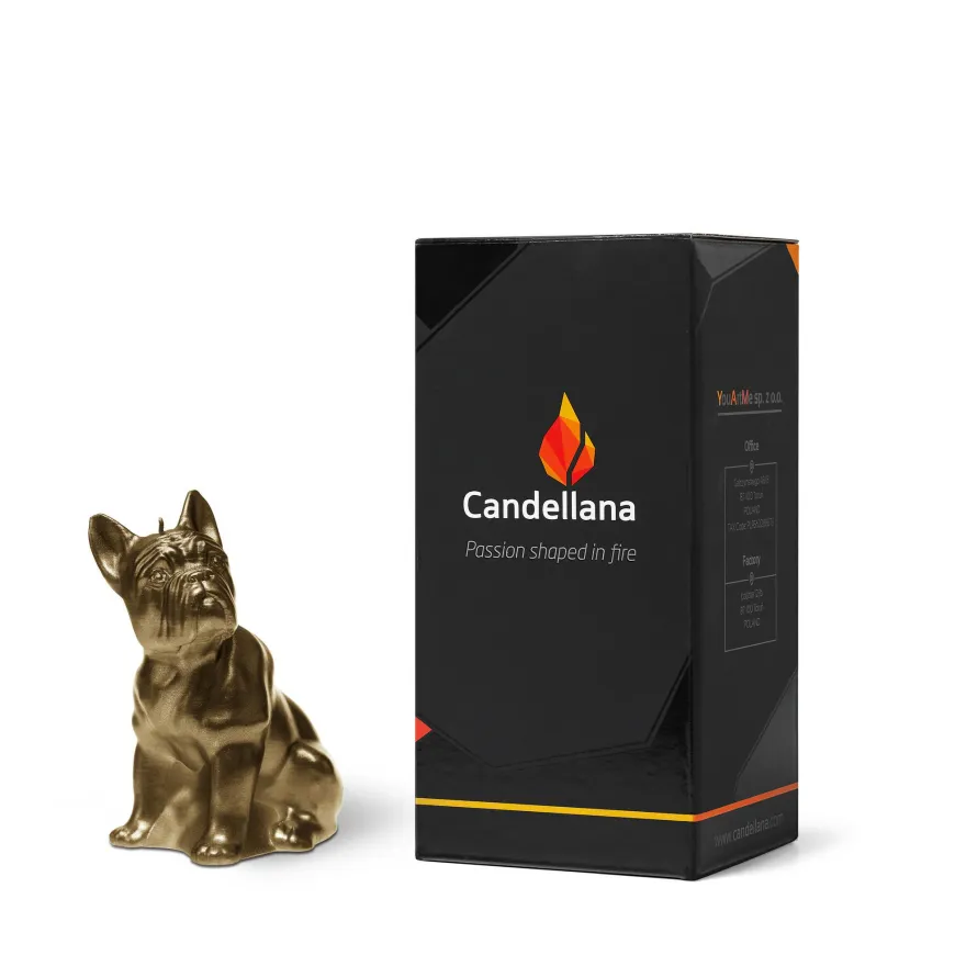 Candellana Kaars bulldog classic brass