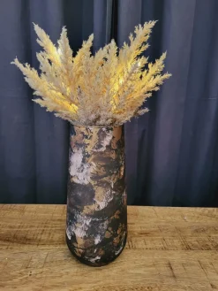 Countryfield Astilbe boeket met LED verlichting lichtbruin
