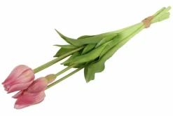 Countryfield Boeket kunstbloemen Tulip Greigii paars