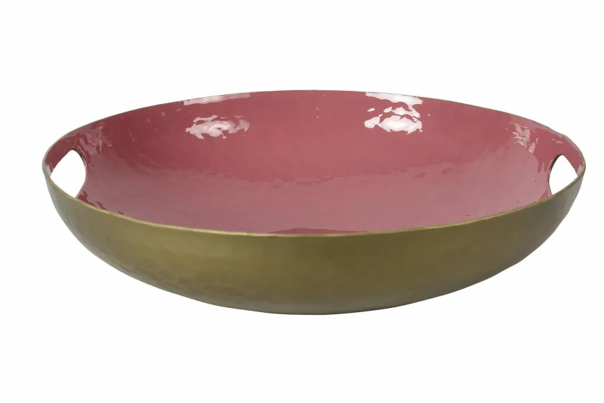 Countryfield Dienblad Madras oud roze - Maat S of L