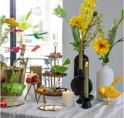 Countryfield Dinerkaars Led Lyon set van 2 lichtgroen