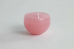 Countryfield Drijfkaars Bollie set van 3 roze - diverse afmetingen