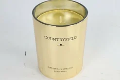 Countryfield Geurkaars Golden Delight goud - M of L