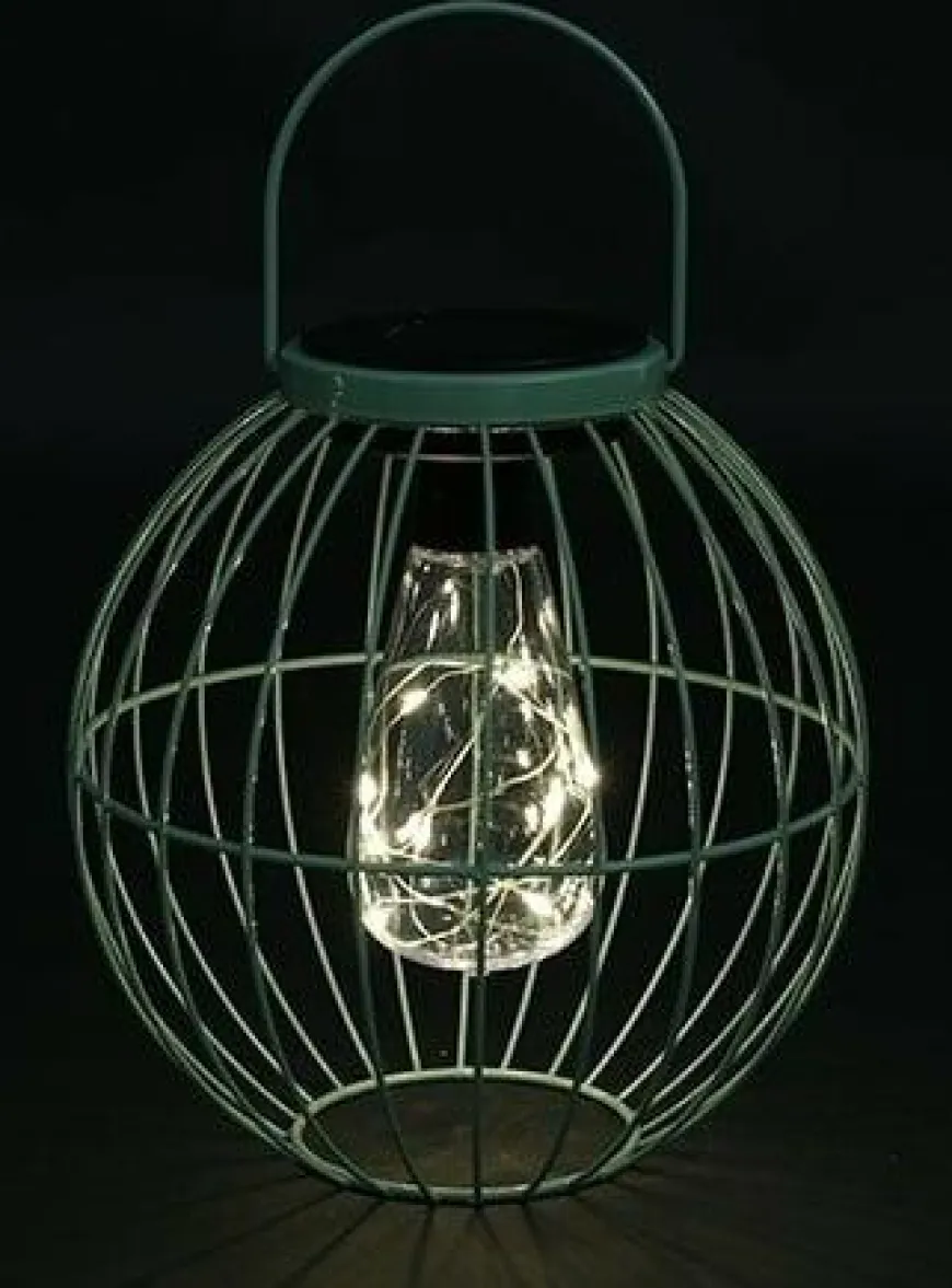 Countryfield Hanglamp LED solar Arli S groen