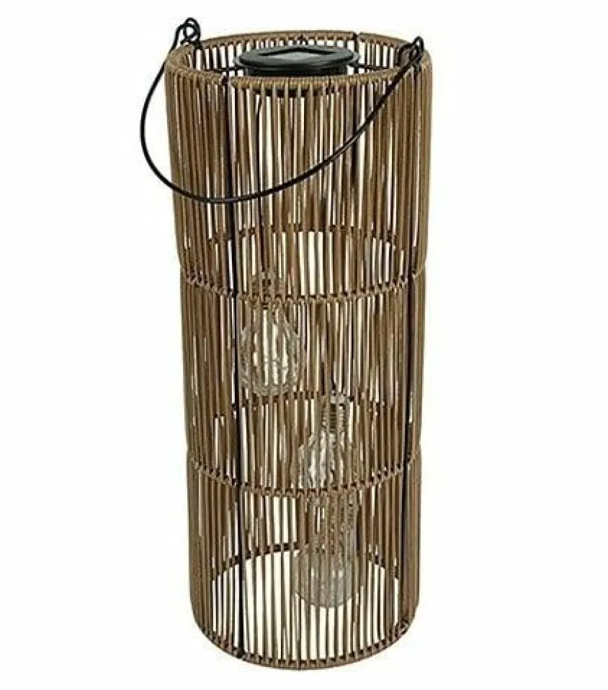 Countryfield Hanglamp solar LED Fadime L naturel