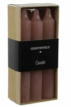 Countryfield Kaars Vela roze - diverse afmetingen