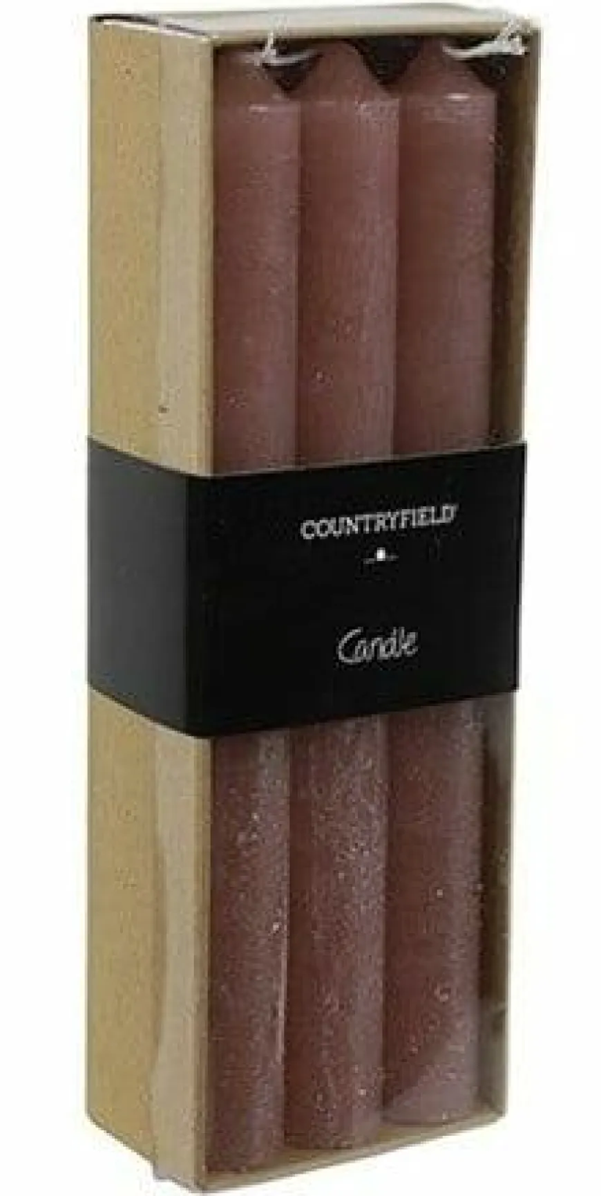 Countryfield Kaars Vela roze - diverse afmetingen