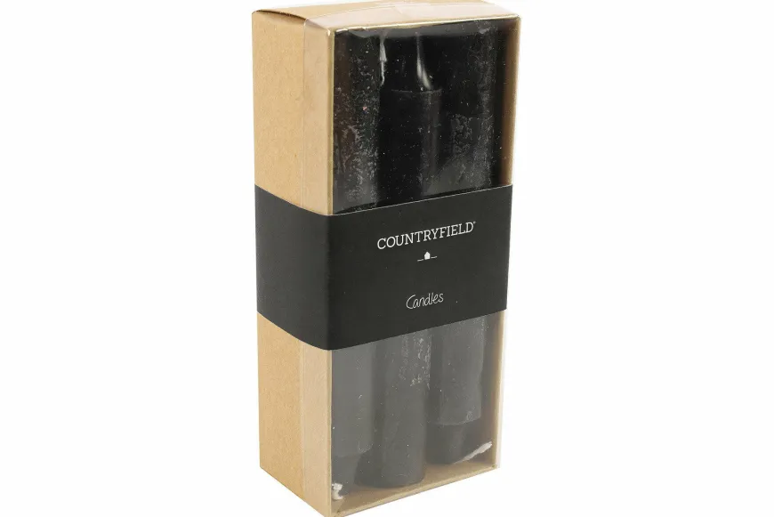 Countryfield Kaars Vela zwart - diverse afmetingen