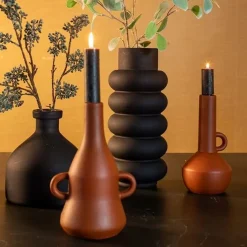 Countryfield Kandelaar fles met oor Piper - Diverse kleuren