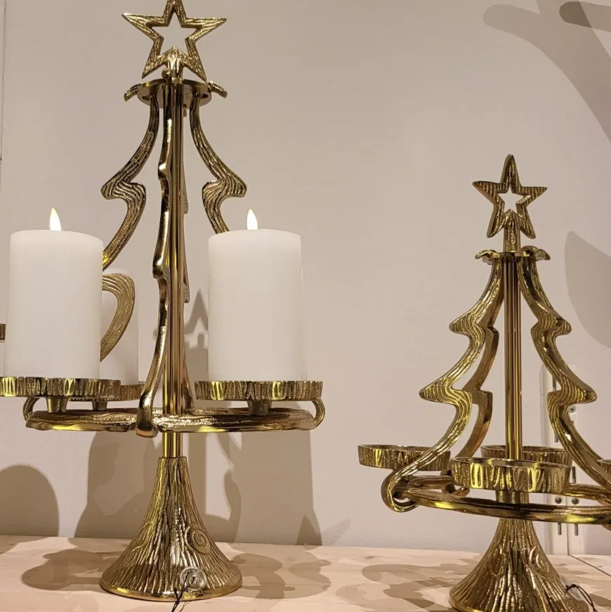Countryfield Kandelaar Kerstboom M goud