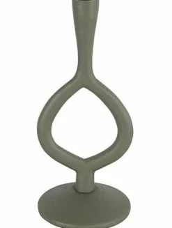 Countryfield Kandelaar Levie legergroen L 27 cm hoog