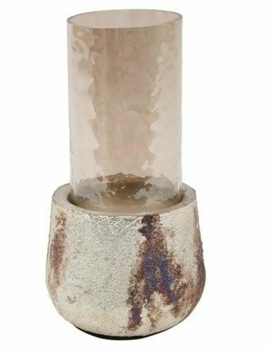 Countryfield Kandelaar Miley M zilver-L13,5B13,5H30CM