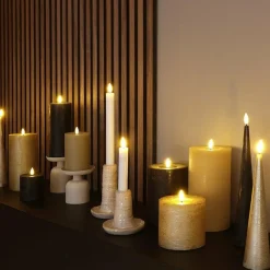 Countryfield Kegelkaars Ø5CM LED Lyon S goud