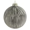 Countryfield Kerstbal Ribes L grijsbruin - Ø12CM