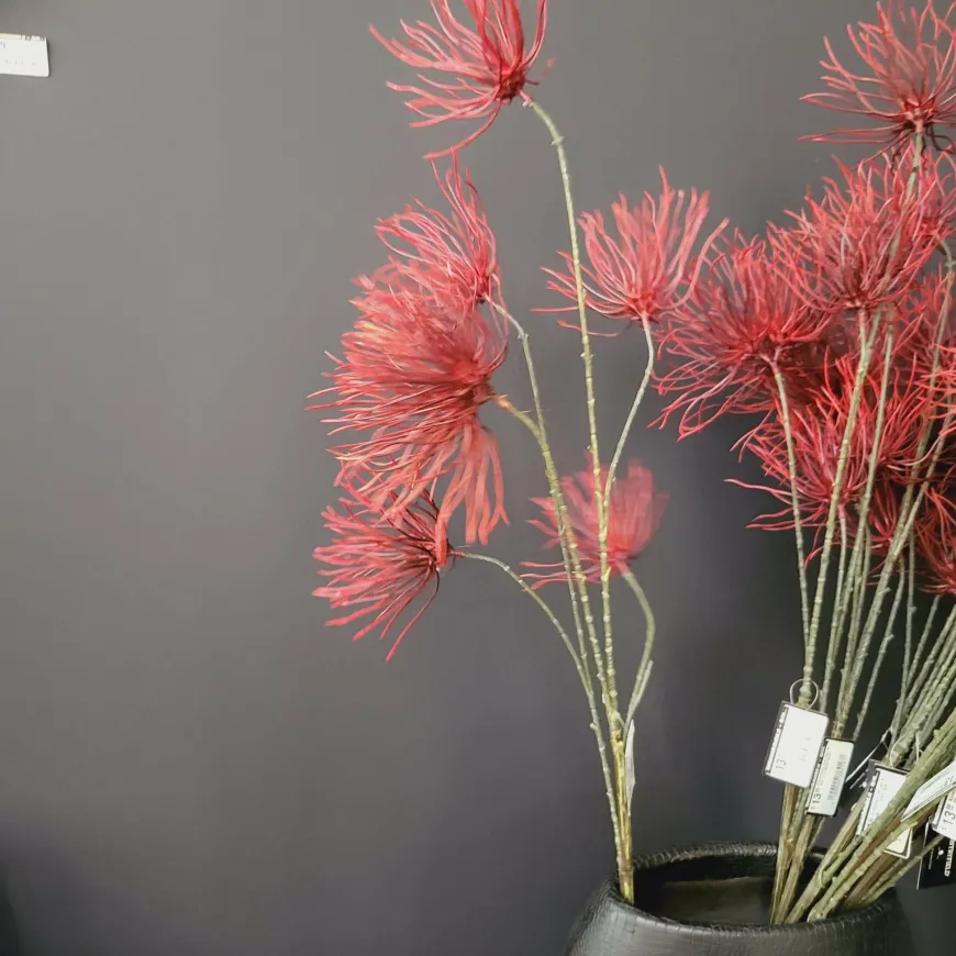 Countryfield Kunstbloem Grevillea M Rood Paars