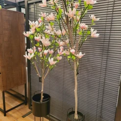 Countryfield Kunstplant Magnolia Loebneri L roze / wit - 180 cm