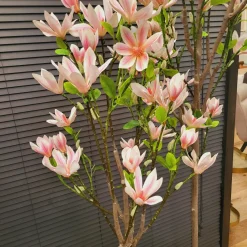 Countryfield Kunstplant Magnolia Loebneri L roze / wit - 180 cm