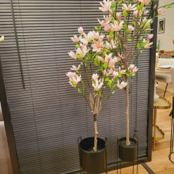 Countryfield Kunstplant Magnolia Loebneri L roze / wit - 180 cm