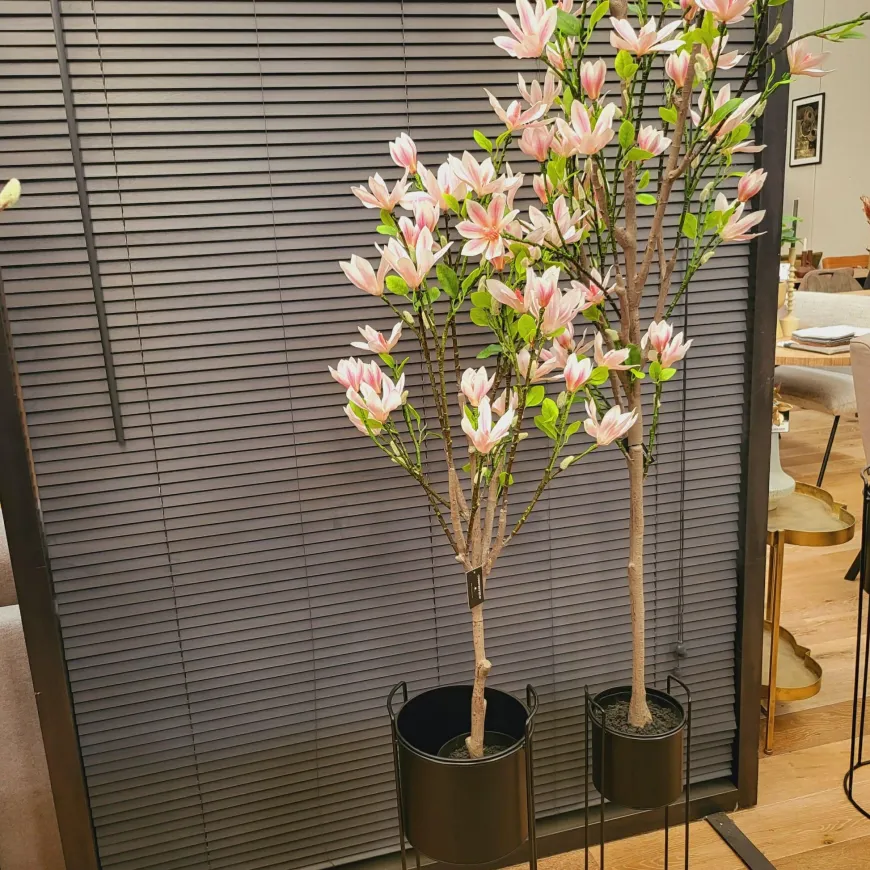 Countryfield Kunstplant Magnolia Loebneri L roze / wit - 180 cm