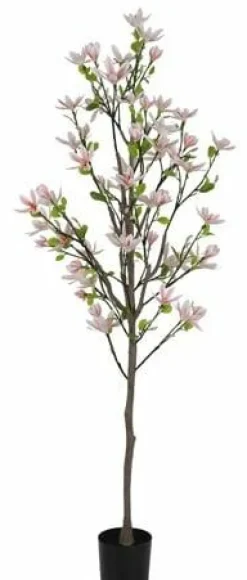 Countryfield Kunstplant Magnolia Loebneri L roze / wit - 180 cm