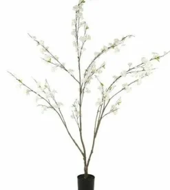 Countryfield Kunstplant Prunus M wit - L 50 x B 50 x H 185 CM